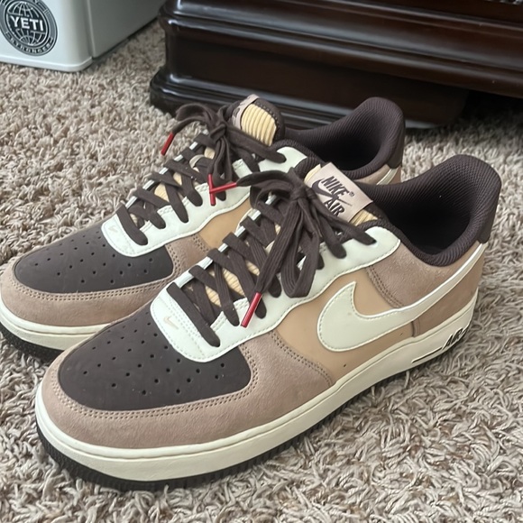 Nike Air Force 1 Tan - Picture 3 of 6